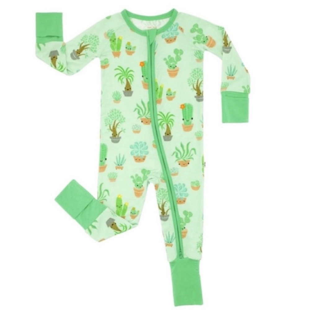 Little Sleepies Succulent Love Zippy